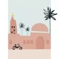 Kunstdruck Marrakech