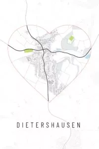 Wandbild Dietershausen