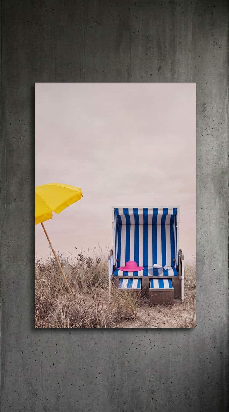 Sylt I Sitzen geblieben I Mock up KI generiert